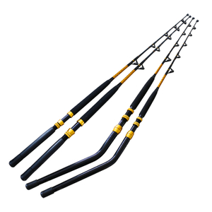 Heavy duty trolling boat fishing rod for sea fishing
