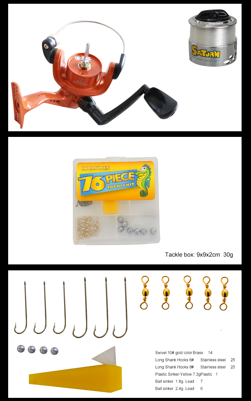 Ultra Light Youth Fishing Combo For Freshwater