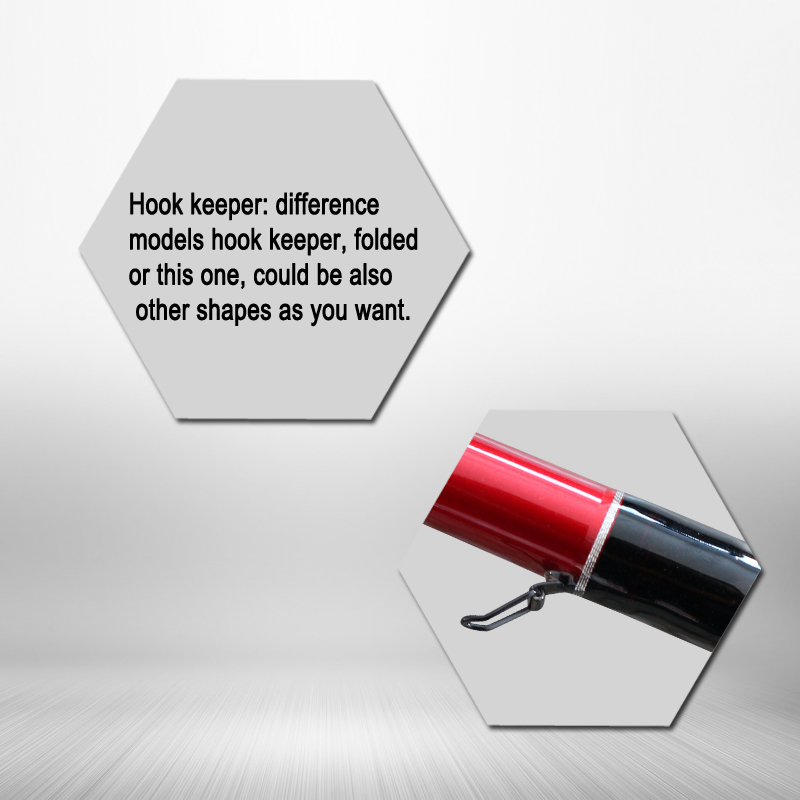 2.1m/2.4m Medium soft action Downrigger fishing rods