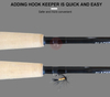 Customized 2pcs Light Weight Carbon Fiber Fly Fishing Rod