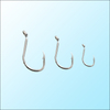 Corrosion-resistant sharp single fishing hook in one set