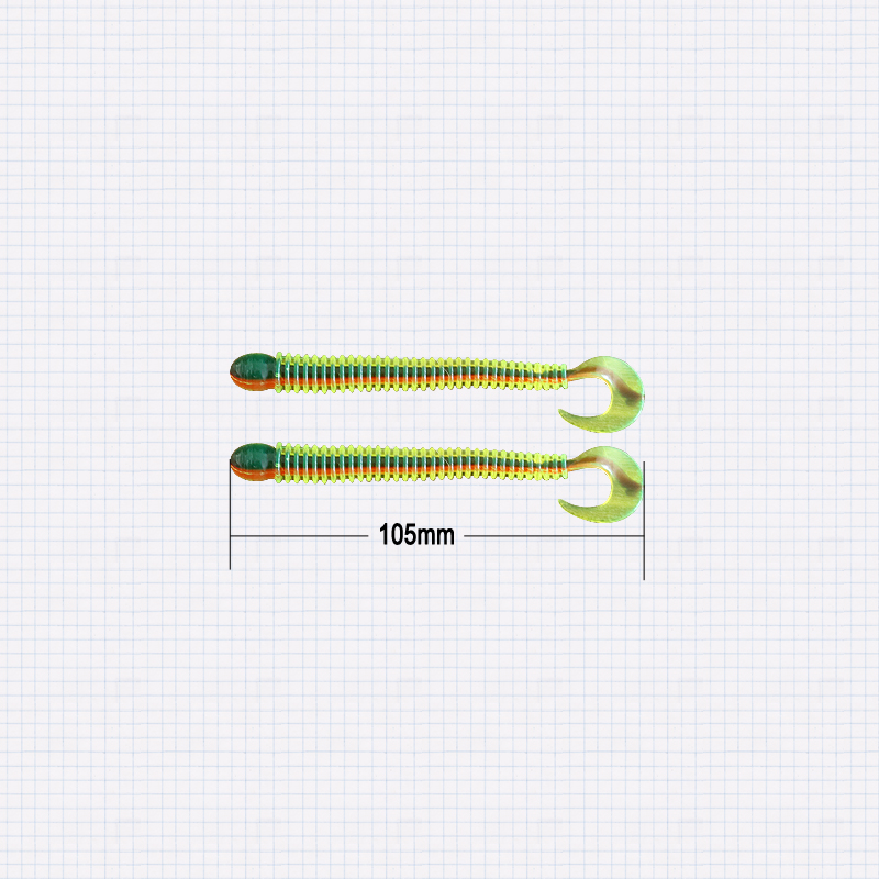 Customized swimbaits terminal tackle for walleye fishing