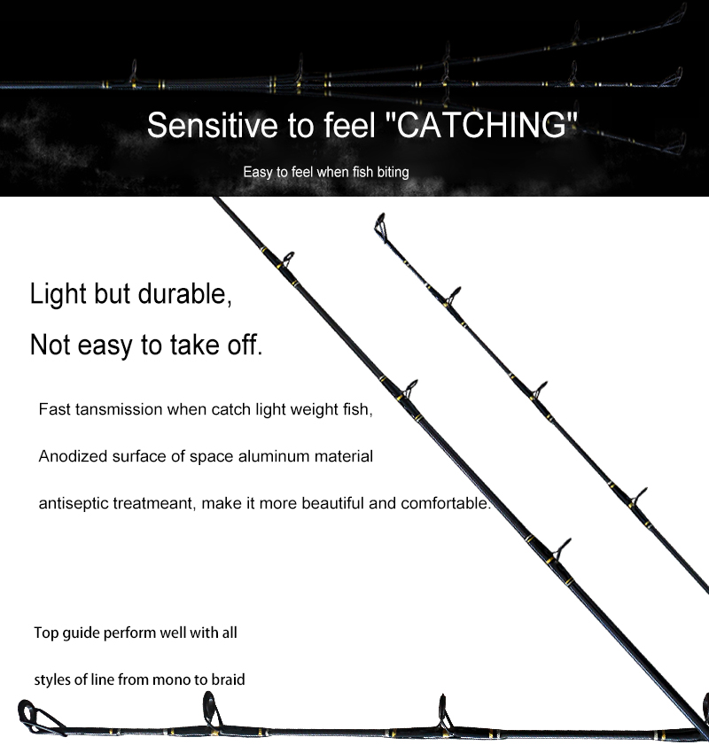Customized carbon fiber fishing rod from China