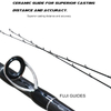 Light weight High Modulus Fuji guide casting rod