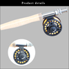 Custom 9FT Ultra Light Fly Rod And Reel Combo