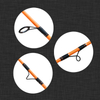 Portable Travel Spinning Rod 7 Piece 2.1m Carbon Fiber Fishing Rod