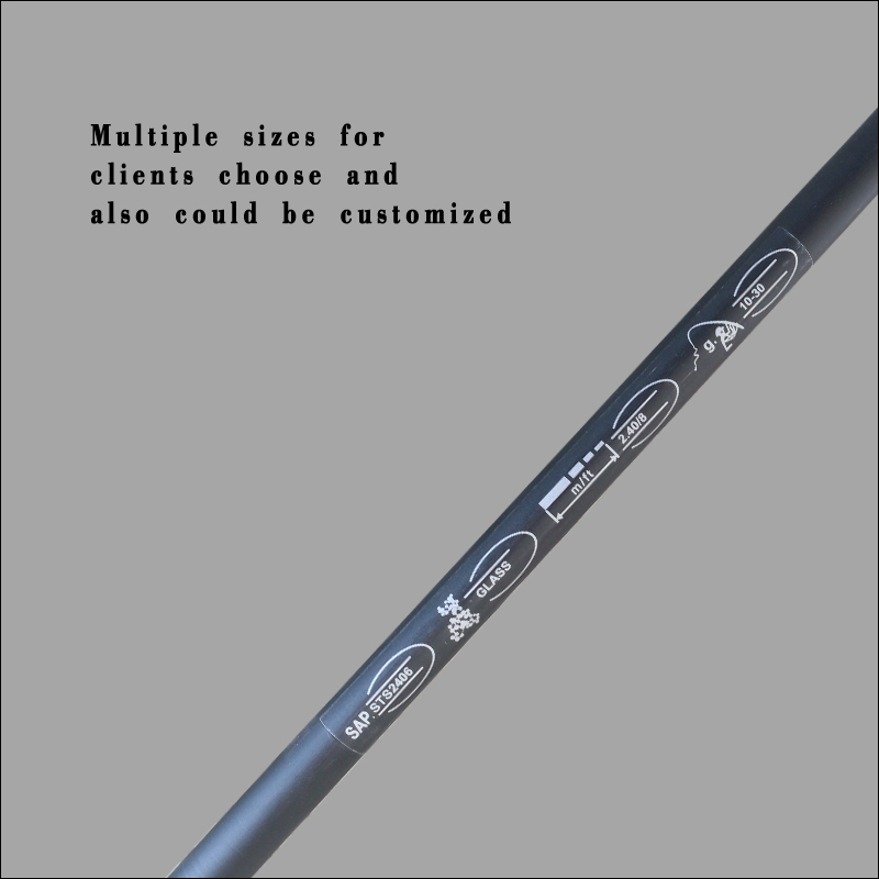 1.8M/1.98m Epoxy Glass Material Spinning Fishing Pole