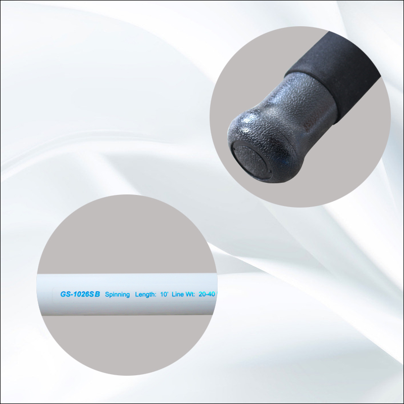 Reinforced 2-Piece Surfcasting Rod Set, Saltwater Resistant