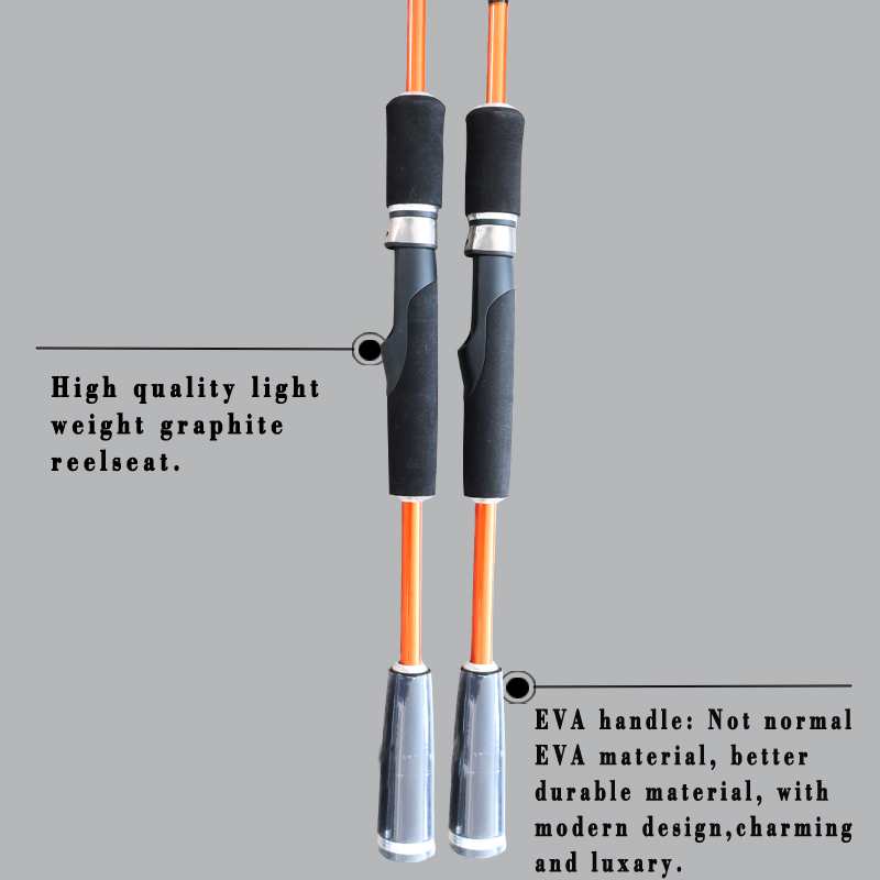 Freshwater carbon trout fishing rod for beginners