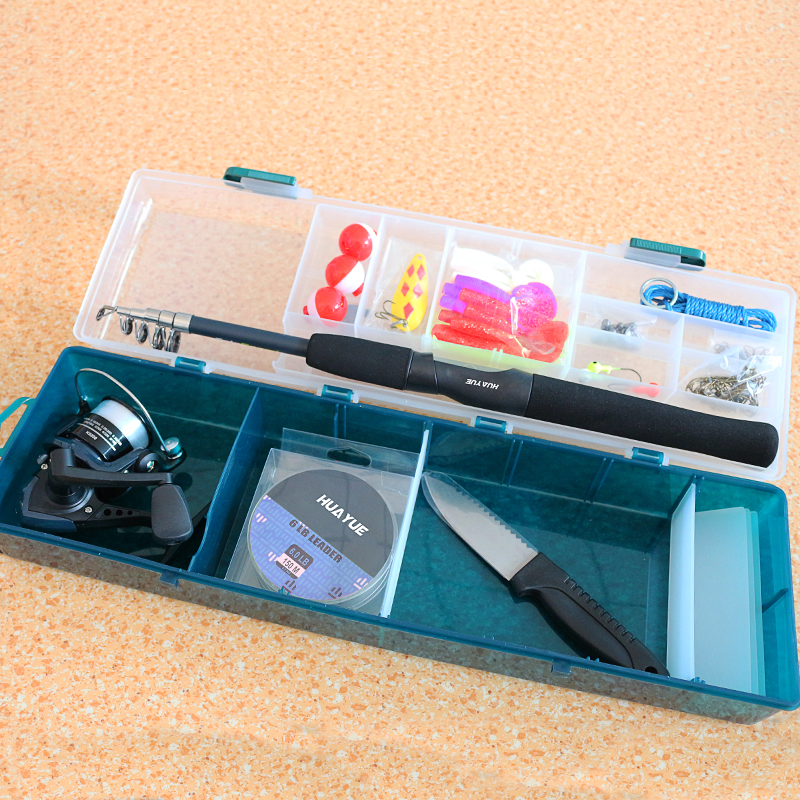 Cheap Telescopic Portable Youth Fishing Combos