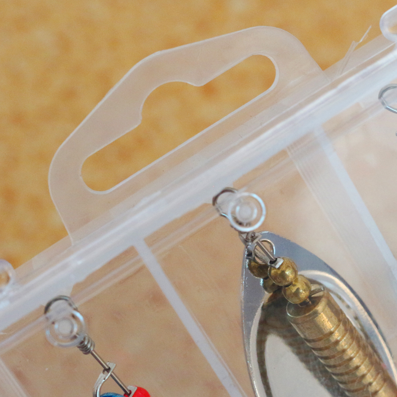 Customized trout/perch/pike/zander fishing kit with spoon