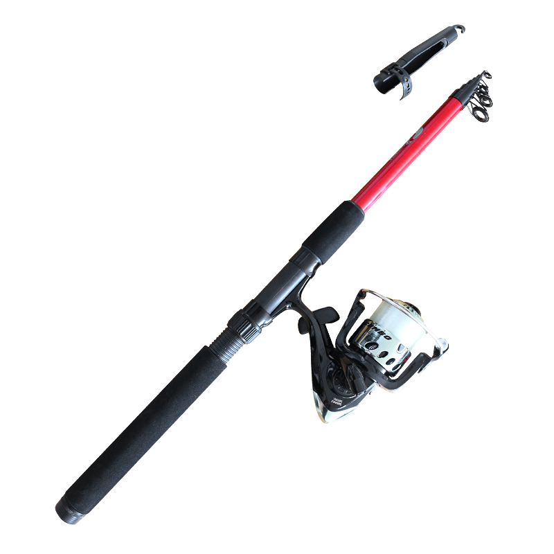 Customized Telescopic Rod And Reel Combo For Freshwater Fishing