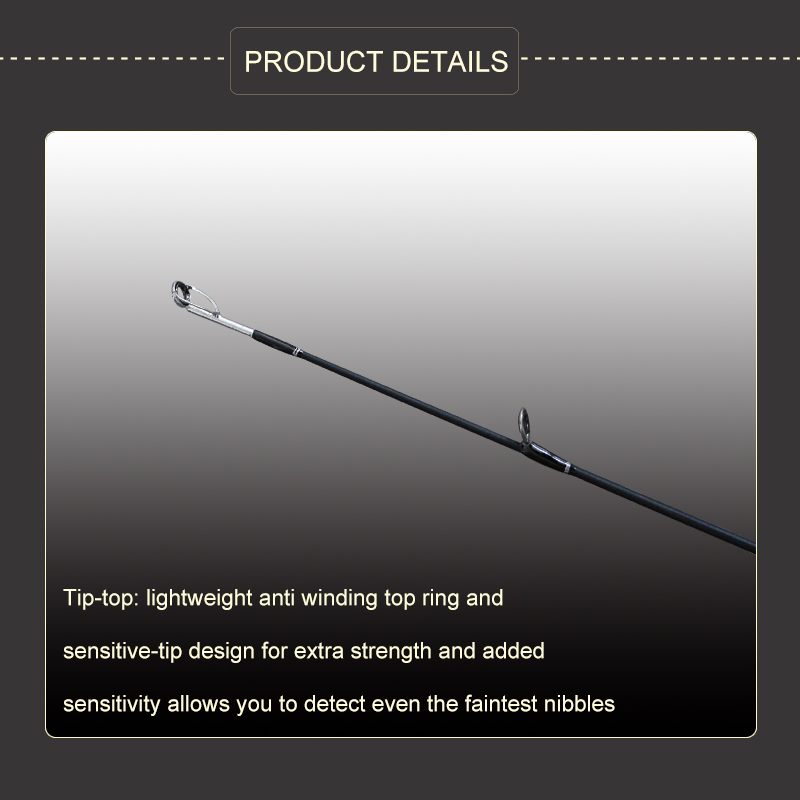 Customized fast action bass fishing rod from China