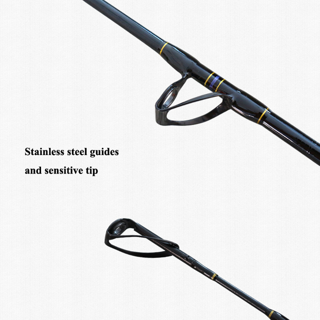 Customized Heavy Duty Salt Water Trolling Fishing Rods