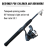 Cheap Telescopic Portable Youth Fishing Combos