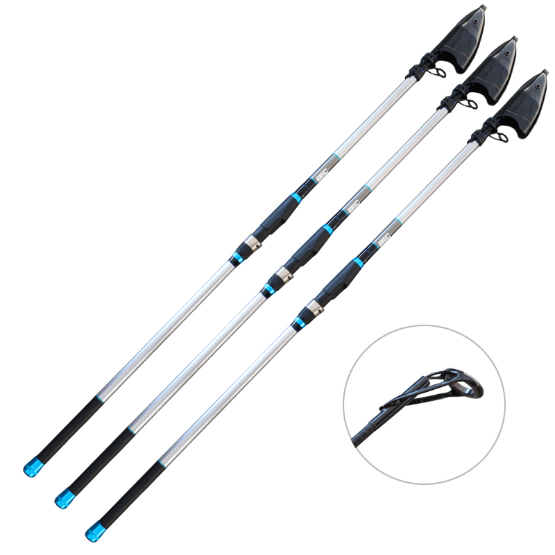 Telescopic Surf Casting Fishing Rods For Travel