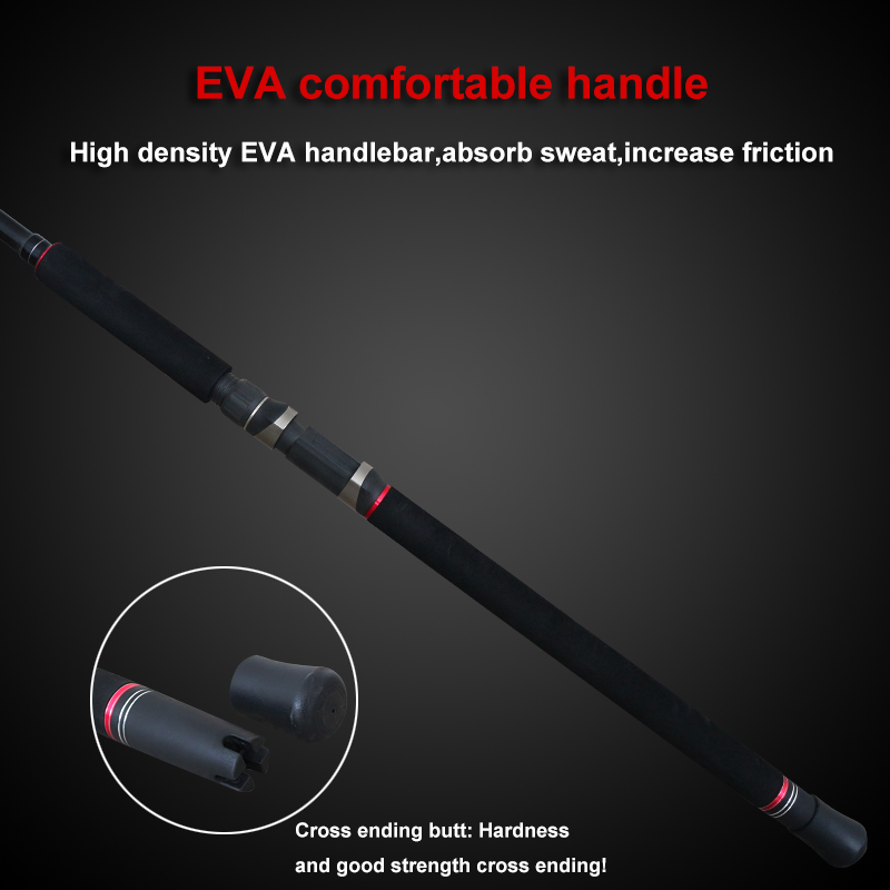 8'6'' 2pcs offshore Poping Rod