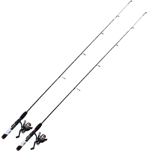 Customized composite carbon/epoxy 4'8'' 2pcs panfish rod combo