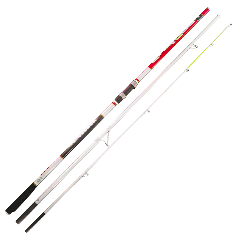 IM6 4.2m/4.5m Carbon Fiber Surf Fishing Rod, 3-Section, Enhanced Flexibility