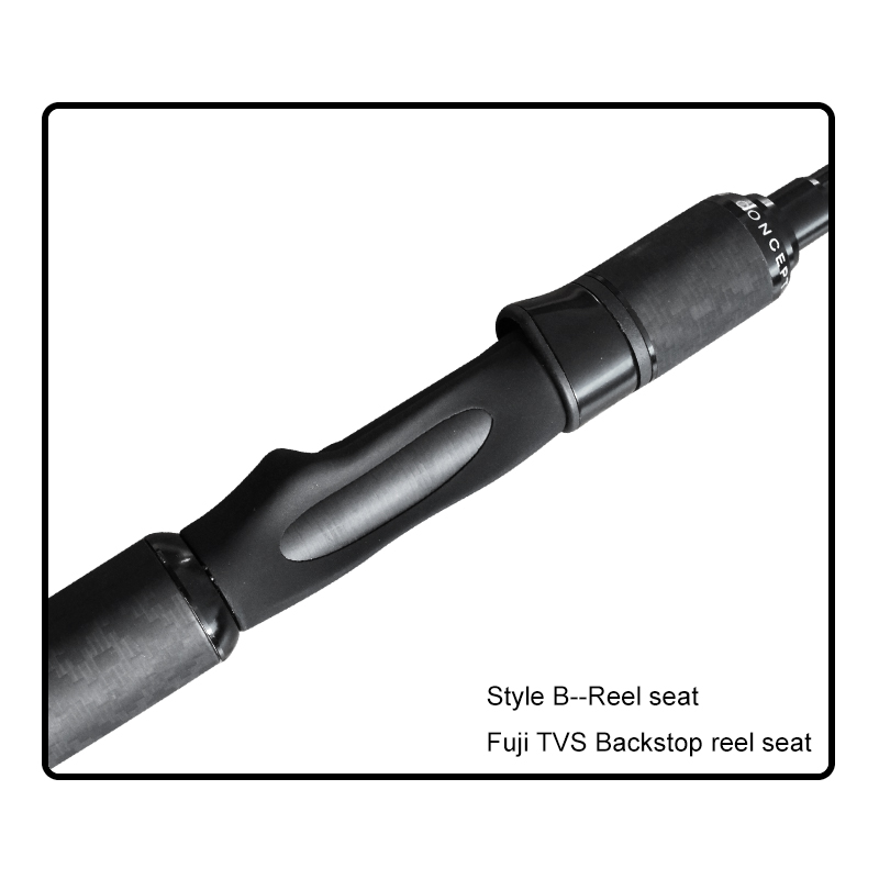 Toray carbon 1pc bass fishing rod made in China