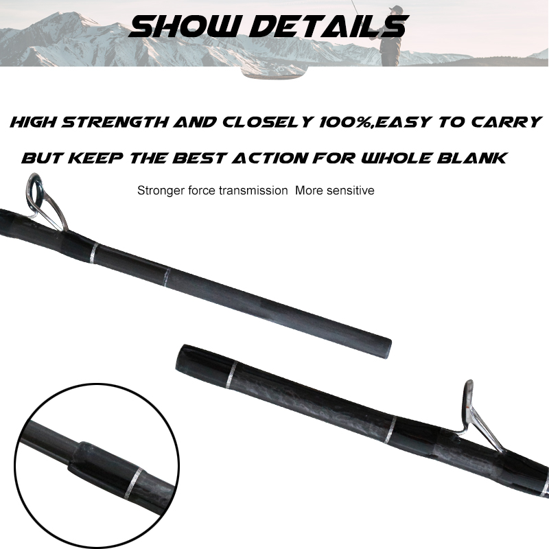 Light weight High Modulus Fuji guide casting rod