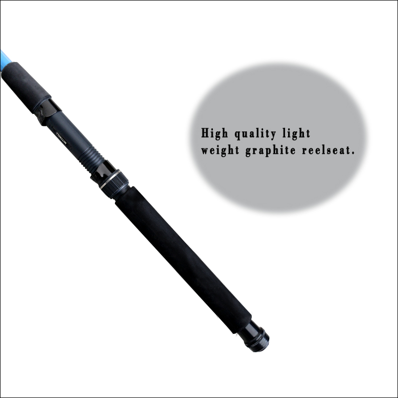 Customized telescopic fiberglass fishing rod