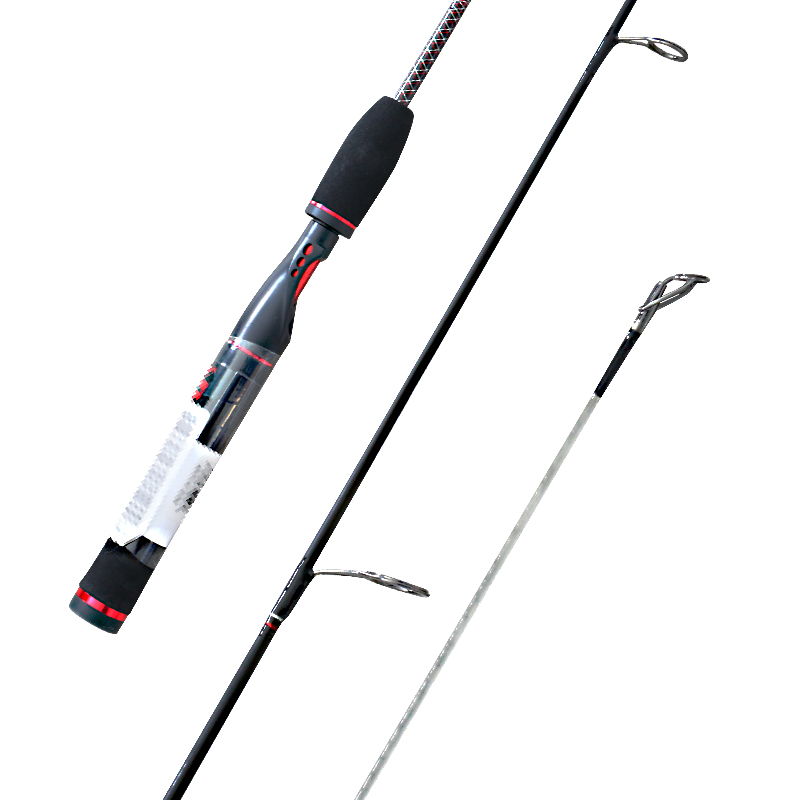 Customized composite carbon/epoxy 4'8'' 2pcs panfish rod combo