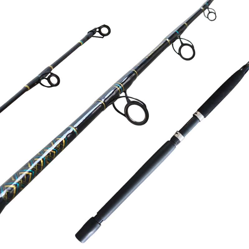 Elite Series 6'6''/7' Boat Fishing Rod, 20-50lb, Robust Integrated Tip