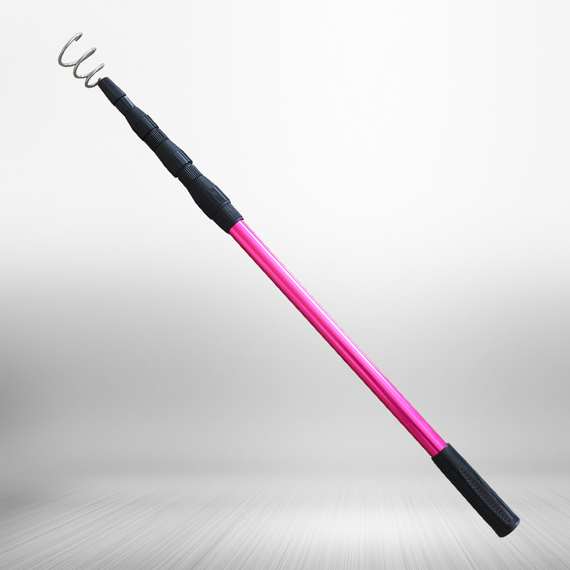 Телескопска склопива алуминијумска легура 2,84 м/3,1 м 4-делни хватач мамаца за слатководни риболов за штуку и смуђ