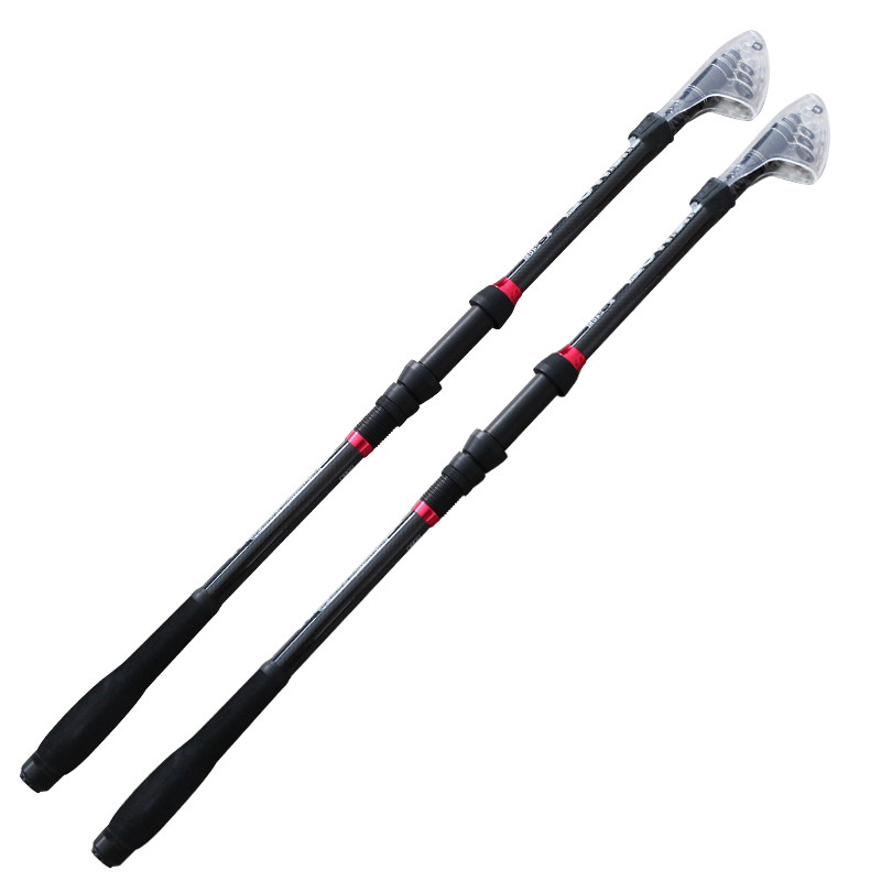 Customized Carbon Telescopic Spinning Fishing Rod and Reel Combo