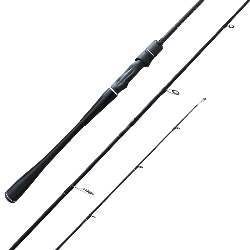 LightStream Carbon Fishing Rod with Fuji Guides, Ultra Lightweight Handle