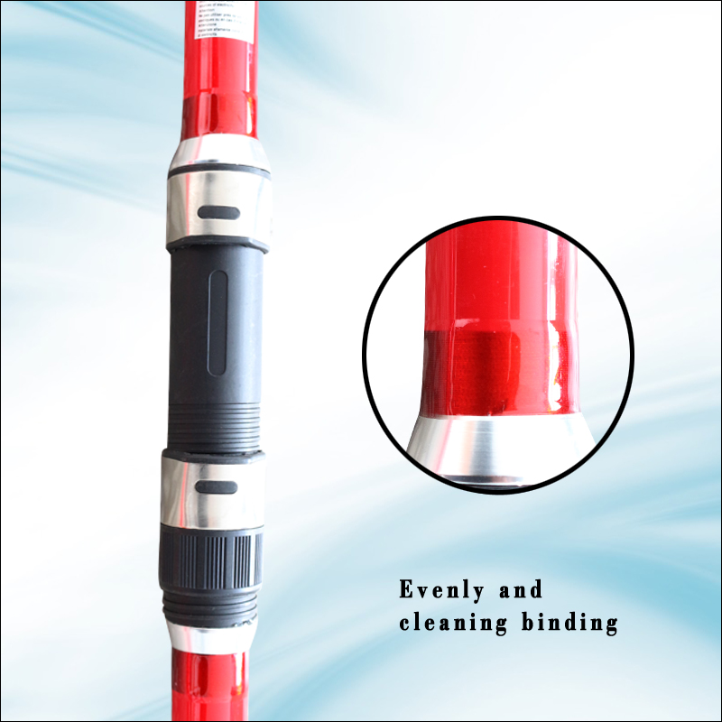 Durable 3-Section Surf Fishing Rod, Carbon Fiber, Custom Color Options