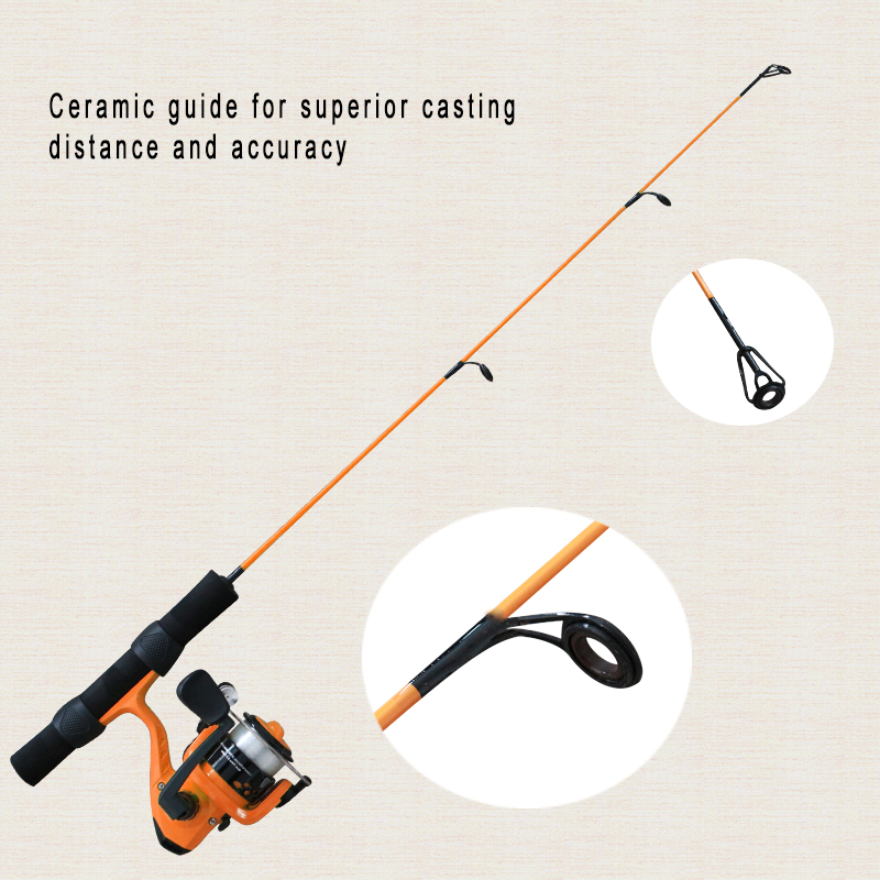 OEM/ODM Ultralight Winter Ice Fishing Rod Reel Combo