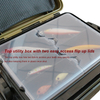 Custom Waterproof Tackle Box With Dividers For Lure