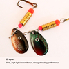 Customized spinners tackle set for trout/perch/pike fishing