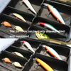 Custom Waterproof Tackle Box With Dividers For Lure