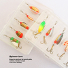 Customized spinners tackle set for trout/perch/pike fishing