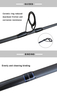 High-Performance Carbon Fiber Popping Rod for Offshore Fishing
