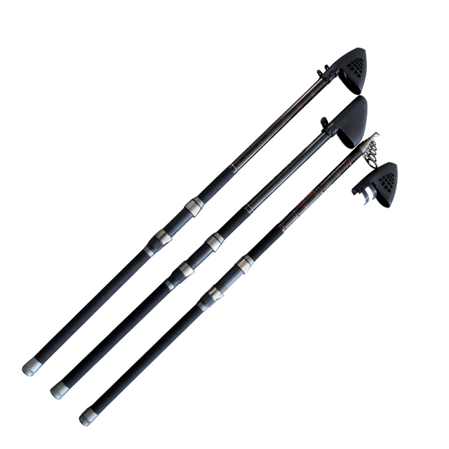 Multi-piece Telescopic Spinning fishing rod 