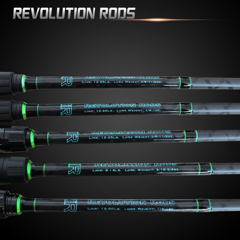 Customized 1pc fishing rod for bass fishing from China
