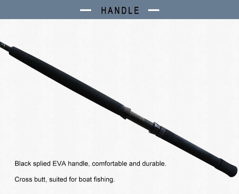 Customized Heavy Duty Salt Water Trolling Fishing Rods