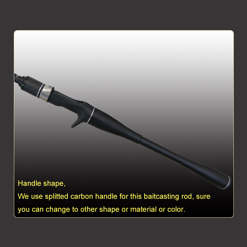 Customized fast action bass fishing rod from China