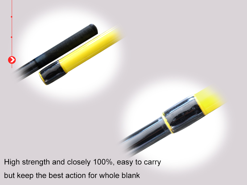 Customized 2-piece Fiberglass Fishing Rod